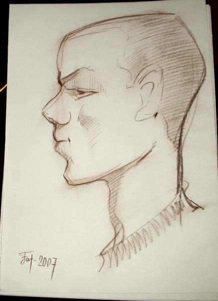 шаржист на свадьбу шарж по фото, Михаил Шабалин,Минск